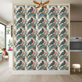 Carreau Chinoiserie Bird et Carrelage floral