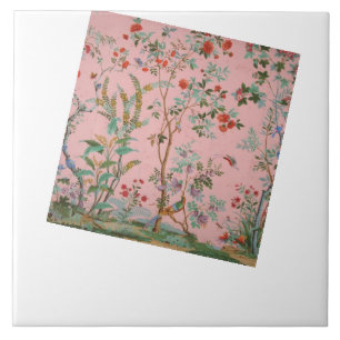 Carreau Chinoiserie rose