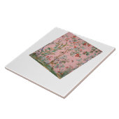 Carreau Chinoiserie rose (Côté)