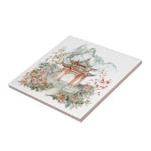 Carreau Chinoiserie Toile De Jouy Pagode (Côté)