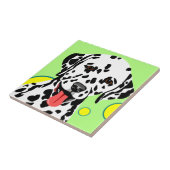 Carreau Chiot dalmate mignon (Côté)