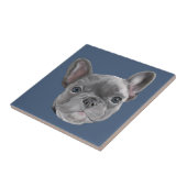 Carreau Chiot de bouledogue français (Côté)