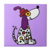 Carreau Chiot repéré par arc-en-ciel génial (Devant)