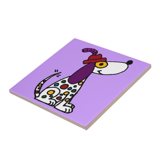 Carreau Chiot repéré par arc-en-ciel génial (Côté)