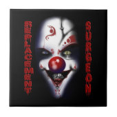 Carreau Chirurgien de remplacement - Clown malin (Devant)