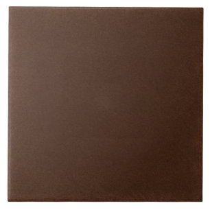 Carreau Chocolat foncé Tuile en céramique Brown