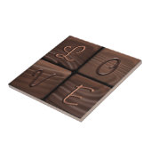 CARREAU CHOCOLAT LOVE TILE CADEAU POPULAIRE (Côté)