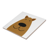 Carreau Chocolate Labrador Dog (Côté)