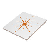 Carreau Choisissez vos propres couleurs Retro Starburst at (Côté)