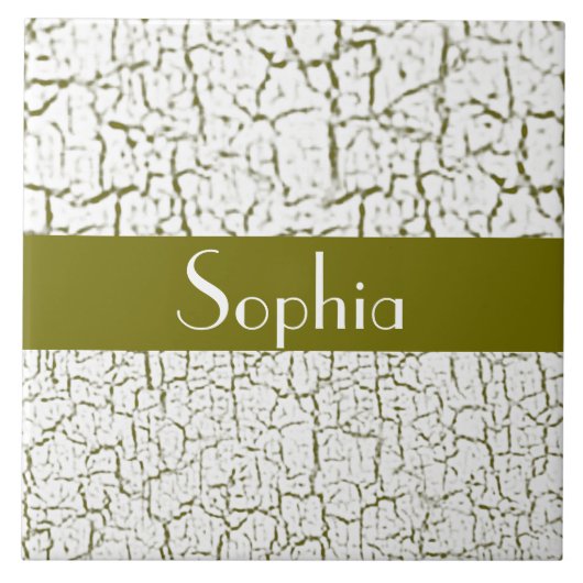 Carreau Choisissez votre peinture de craquement de couleur (Devant)