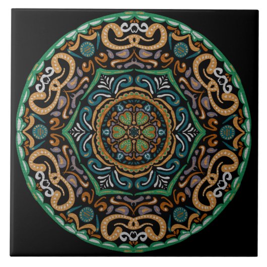 Carreau Chons Da Mandala (Devant)