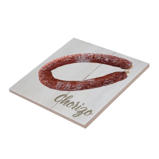 Carreau Chorizo Saucisson (Côté)