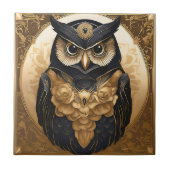 Carreau Chouette complexe Vintage (Devant)