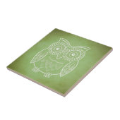 Carreau Chouette verte (Côté)