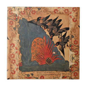 Carreau Chouettes à caps Renaissance indienne