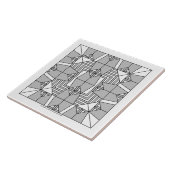 Carreau Chouettes grises (Côté)