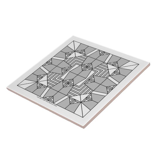 Carreau Chouettes grises (Côté)