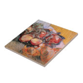 Carreau Choux rouges et oignons par Vincent van Gogh (Côté)