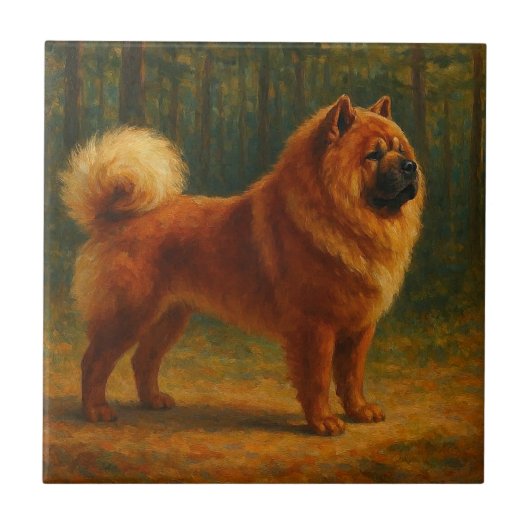 Carreau Chow Chow (Devant)