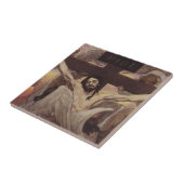 Carreau Christ crucifié (Côté)