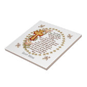 Carreau Christian Lords Tuile de prière (Côté)