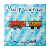 Carreau Christmas Express - Joyeux Noël (Devant)