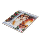 Carreau Christmas Kitten (Côté)