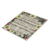 Carreau Christmas Music, Joy to the World, (Côté)