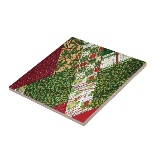 Carreau Christmas Quilt Background (Côté)