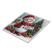 Carreau Christmas Snowman (Côté)