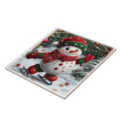 Carreau Christmas Snowman (Côté)