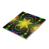 Carreau Christmas Star Fractal Design-29440 (Côté)