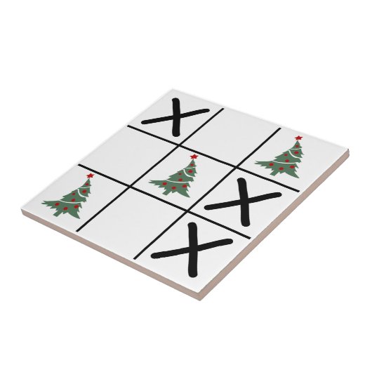 Carreau Christmas Tic Tac Toe (Côté)