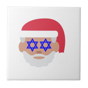 Carreau christmukah santa claus emoji