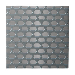 Carreau Chrome Grille sur l'air inox