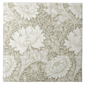 Carreau Chrysanthemum Ivory, William Morris (Devant)