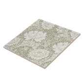 Carreau Chrysanthemum Ivory, William Morris (Côté)
