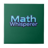 Carreau Chuchoteur de Maths (Devant)