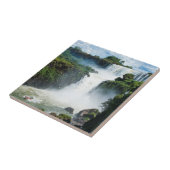 Carreau Chutes d'Iguazu entourées de jungle (Côté)