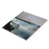 Carreau Chutes du Niagara, c.1837-40 (huile sur la toile) (Côté)