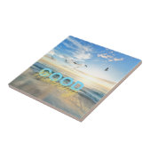 Carreau Ciel bleu du matin (Côté)