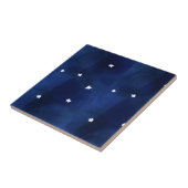 Carreau Ciel étoilé bleu de minuit (Côté)