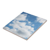 Carreau ciel, météo, nature, blanc, bleu, nuage, soleil (Côté)