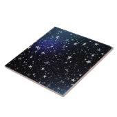 Carreau Ciel nocturne des étoiles (Côté)