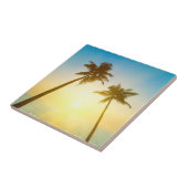 Carreau Ciel tropical idyllique (Côté)