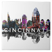 Carreau Cincinnati, Ohio en graffiti (Devant)