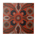 Carreau Cinnabar Suzani II<br><div class="desc">Décorations pour la maison</div>