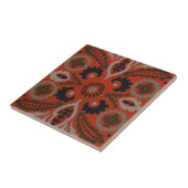 Carreau Cinnabar Suzani II (Côté)