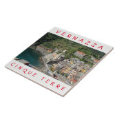 Carreau Cinque Terre Vernazza vue céramique (Côté)
