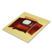 Carreau circa no. 1950 de téléviseur 1 (Côté)